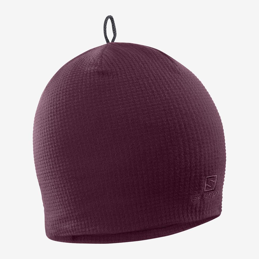 Salomon RS WARM Gorros Hombre - Moradas - Colombia (48513-PKTI)